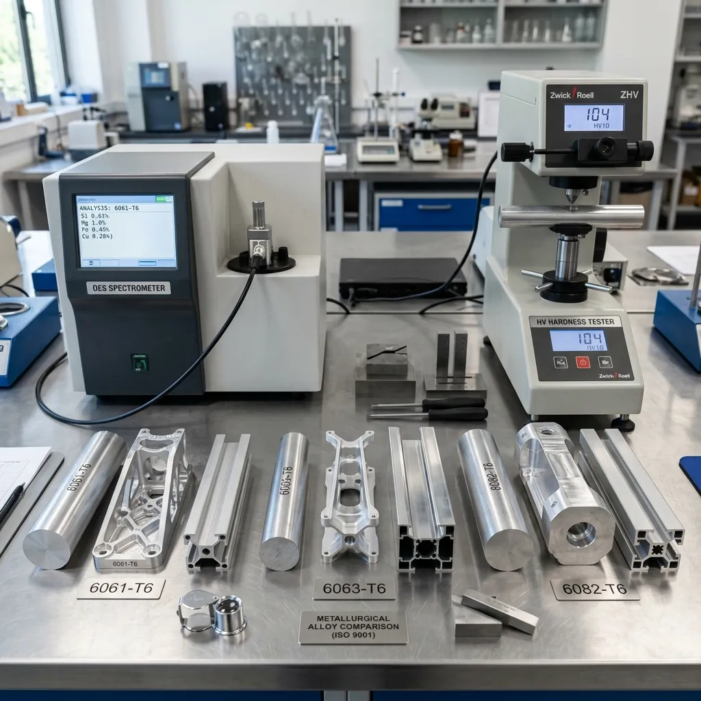 6063-T6 vs 6061-T6 vs 6082 Aluminium Alloys: Which Grade Do You Need?