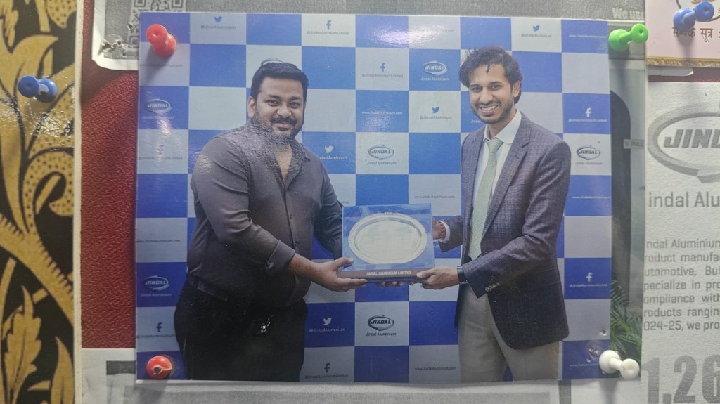 Jindal Aluminium Distributor Award